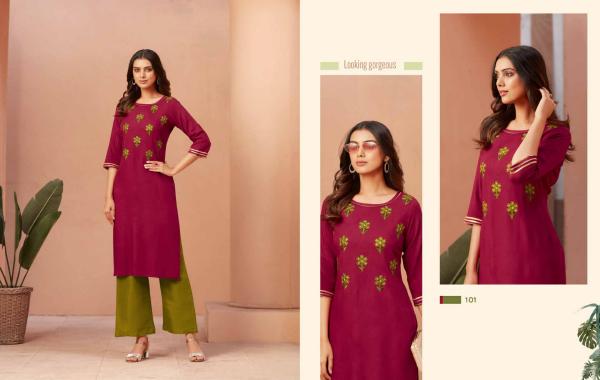 Dark Desire 101 Regular Rayon Fancy Kurti Collection